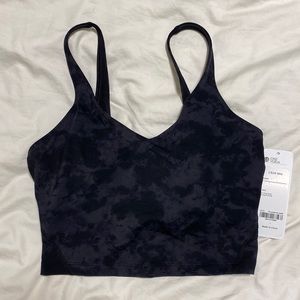 Crop Bra Top Longline Sports Bra